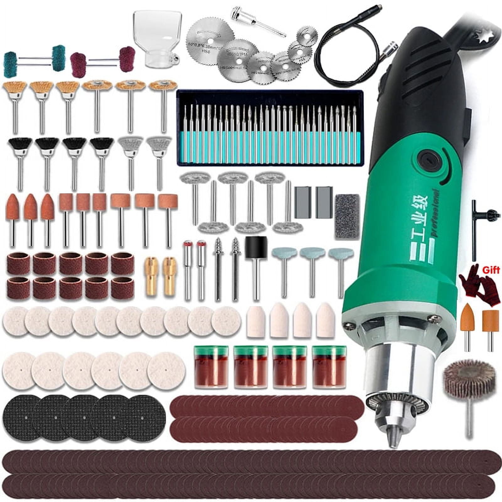 480W 6-Position Variable Speed High-Power Engraver Electric Drill Wood  Carving Polishing Machine Rotary Tool With Flexible Shaft - Walmart.com, image size:1600x1600