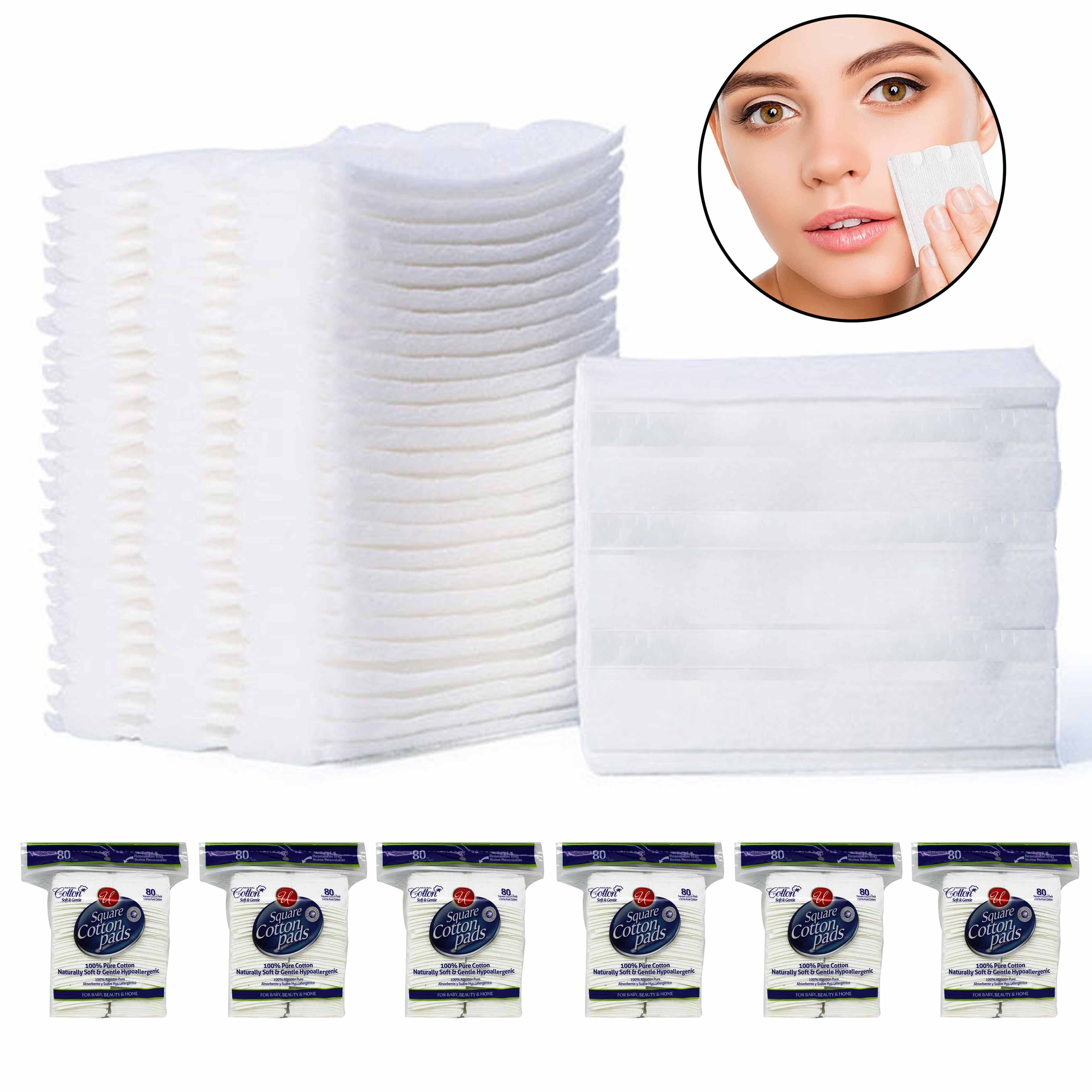 Diane Facial Cotton Squares, 100 Pack - DEE065