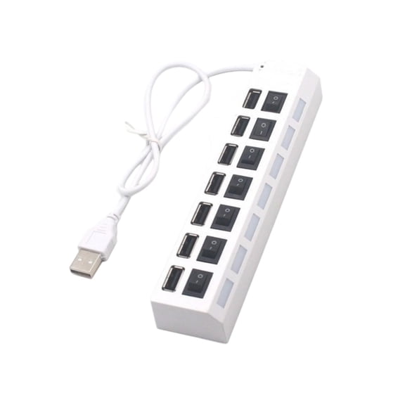 480mbps USB2.0 Splitter 7 Port USB2.0 Splitter 7 in 1 USB2.0 Charging Port