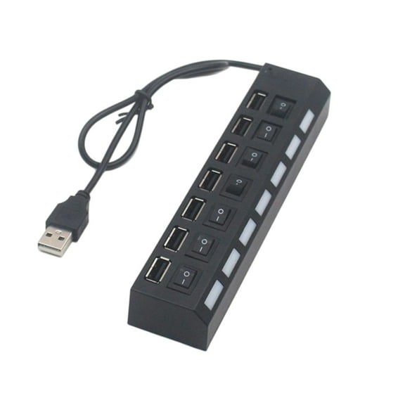 480mbps USB2.0 Splitter 7 Port USB2.0 Splitter 7 in 1 USB2.0 Charging Port