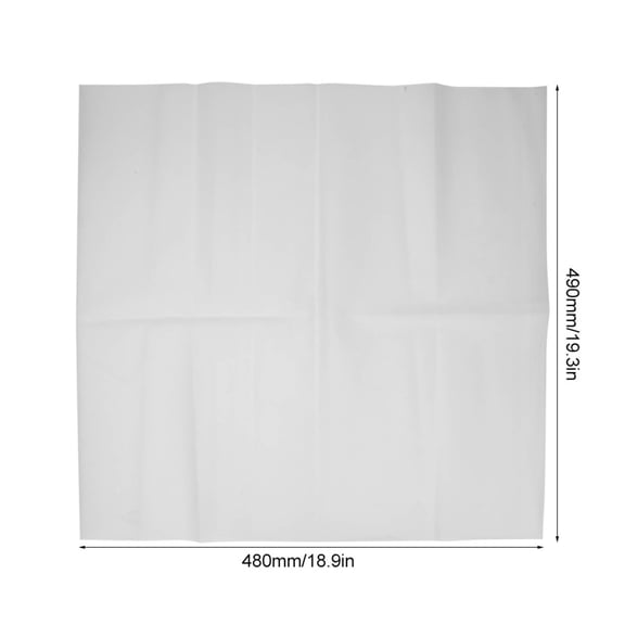480x490mm Microscope Cover, Waterproof Plastic Protective Dust Case for Lab Equipment