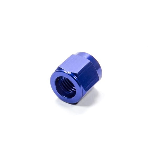 481806 Blue Aluminum Tube Nut, -6 AN
