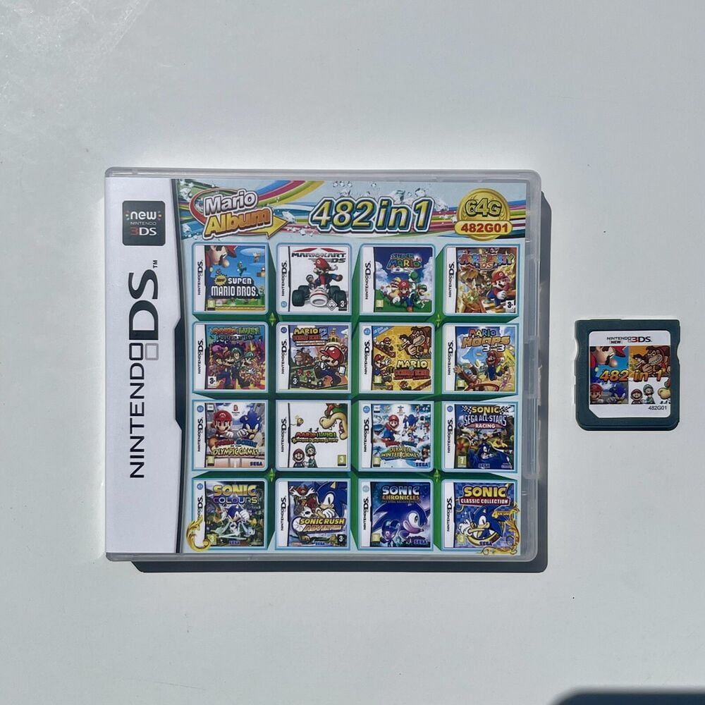 482 in 1 Nintendo Games DS 3DS Brand New Tested Video Games new