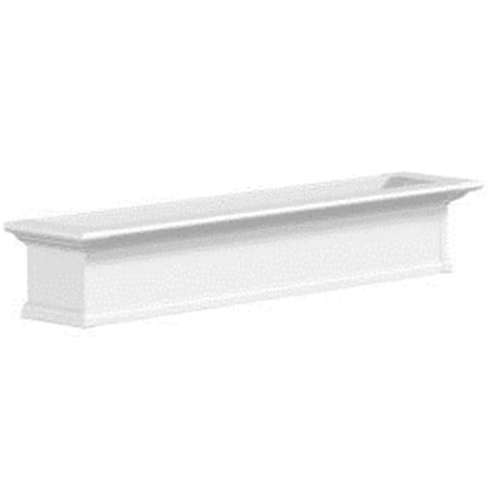 4825W Yorkshire 5 Foot Window Box - White
