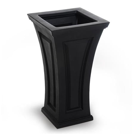 4834B Cambridge Tall Planter - Black