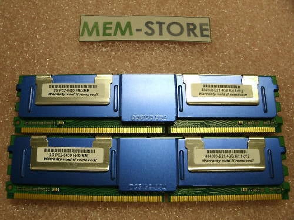 484060-B21 4GB (2x2GB) FBDIMM PC2-6400 Memory HP xw8600 (3rd Party ...