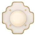 thumbnail image 1 of 48410LTP-LL Hinkley Lighting Howe - 5W 1 LED Small Wall Sconce-7.5 Inch Tall and 7.5 Inch Wide-Light Taupe Finish, 1 of 7