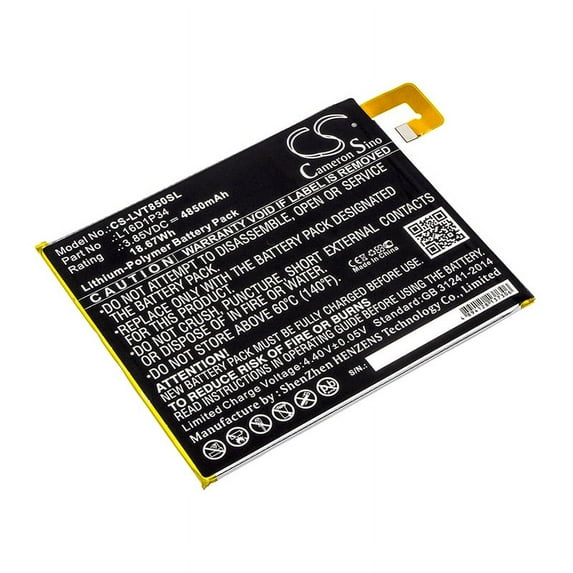 4850mAh LE L16D1P34 Battery for Lenovo TB-8504X TAB4 8 plus ZA2B0009US TB-8704x Tab4 TB-8504N TAB4 8 TB-8504F Tab 4