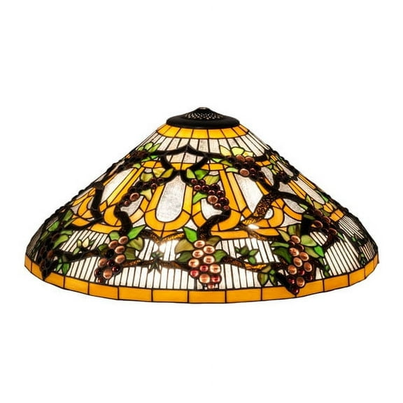 48548 Meyda 24" Wide Jeweled Grape Shade