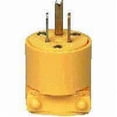 thumbnail image 1 of 4867-BOX 15 Amp 125 Volt Yel Vinyl 3 Wire Plug, 1 of 1