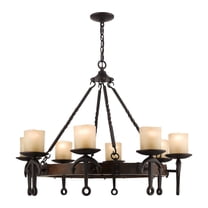 Livex Lighting Cape May Chandelier in Olde Bronze