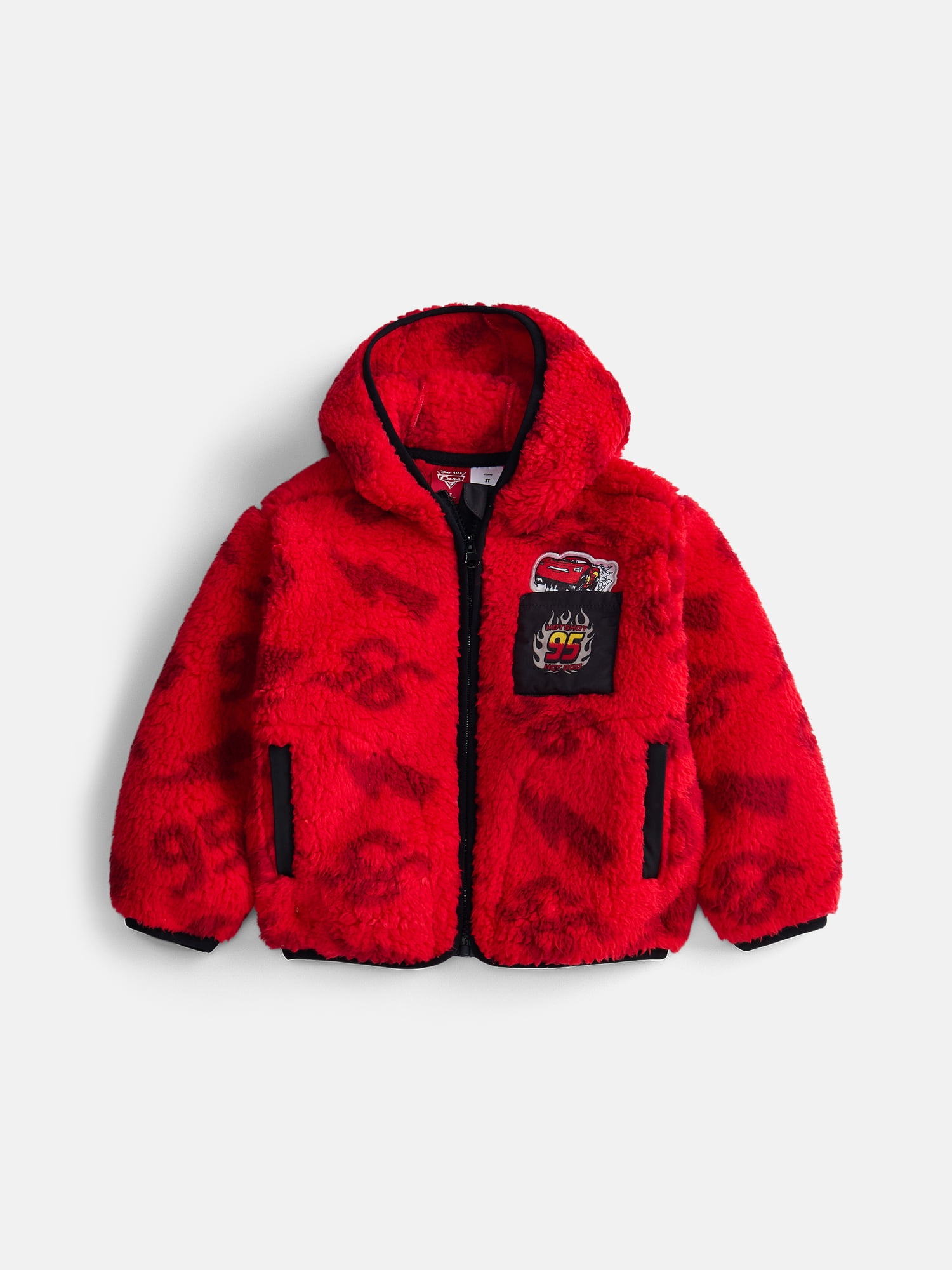 Character Toddler Fleece Jacket with Hood, Sizes 12M-5T
