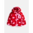 thumbnail image 1 of Minnie Mouse Toddler Girls Fleece Full Zip Hooded Jacket, Sizes 12M-5T, 1 of 3
