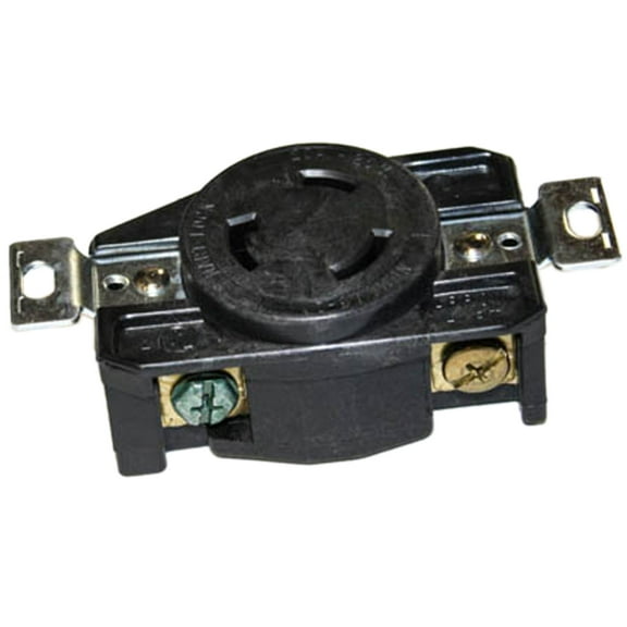 48978 Homelite RECEPTACLE 3 prong lock type for generator RECEPTACLE, HOM-48978