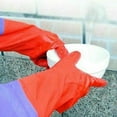 thumbnail image 1 of 48Cm Rubber Latex Dish Washing Cleaning Long Warm Gloves Household Kitchen, 1 of 2