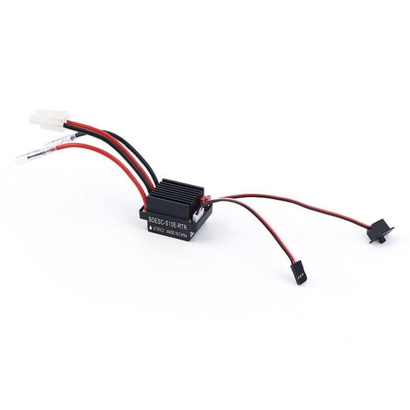 48G Waterproof Brushed ESC Electronic Speed Controller High Frequency Drive System 6-12V Spare Parts for RC Car Boat Motor