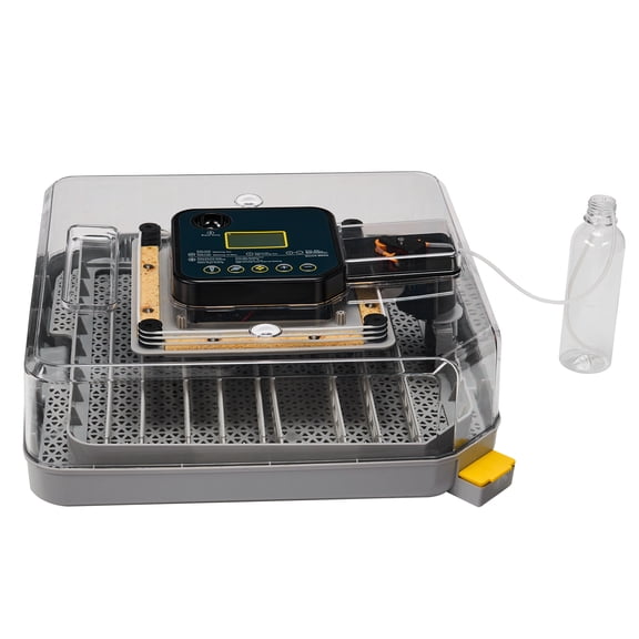 48H Pro 48-Egg Incubator, Fully Automatic Egg Turner, LED Egg Candler, Auto Temperature & Humidity Control, Fahrenheit Dual Display