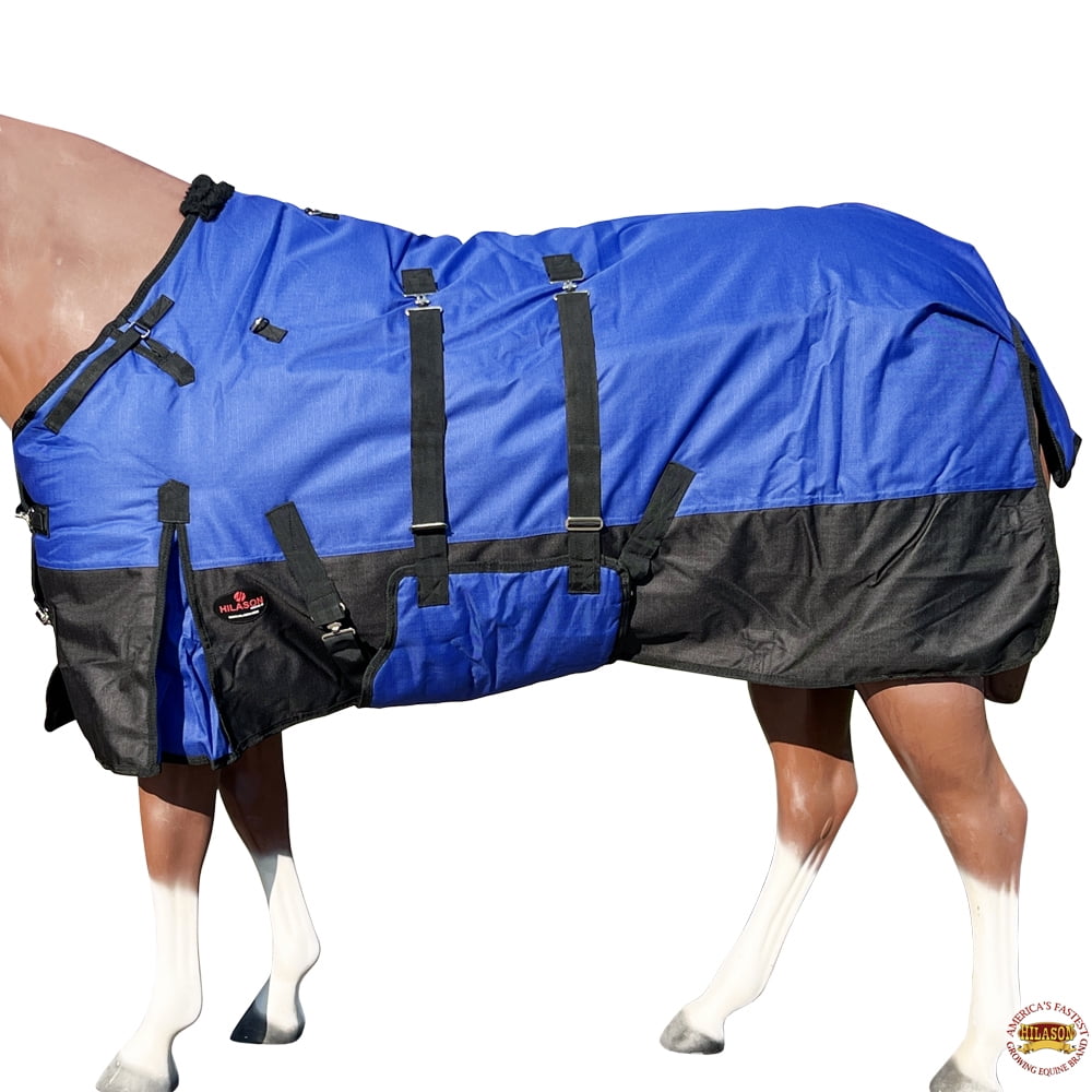 48HI 76 In Hilason 1200D Winter Waterproof Horse Blanket Belly Wrap