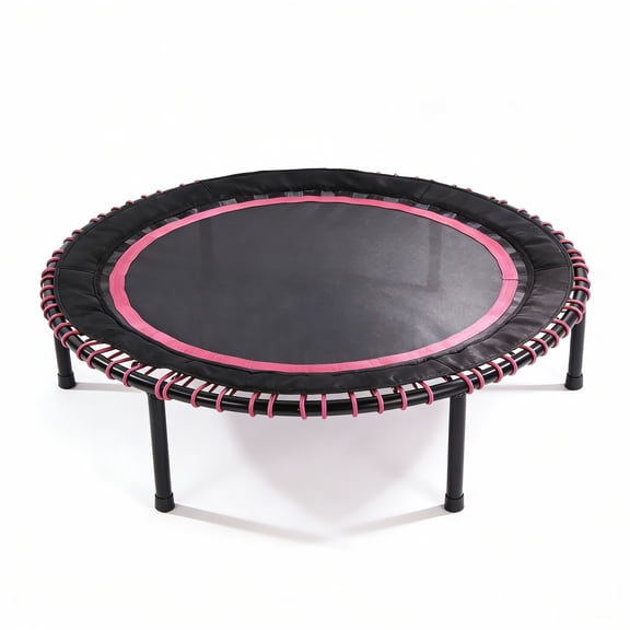 48INCH Springless Trampoline 450lbs Load Quiet Safe for Home Gym