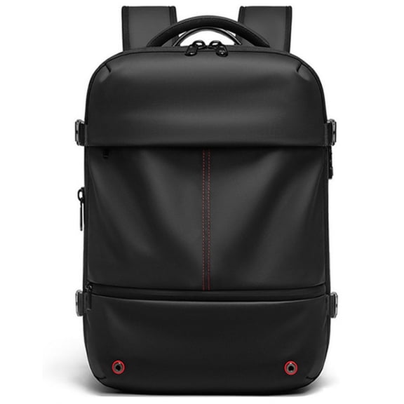 48L Expandable Backpack Vacuum Compression,16" Laptop Vacuum Travel Backpack ,Anti-Theft with USB Charge Port Daily Bag