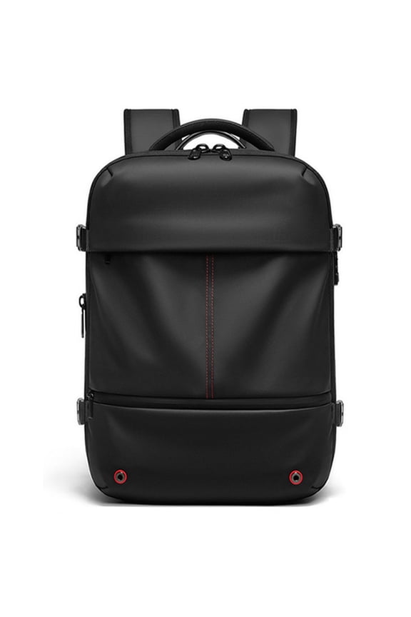 48L Expandable Backpack Vacuum Compression,16" Laptop Vacuum Travel Backpack ,Anti-Theft with USB Charge Port Daily Bag