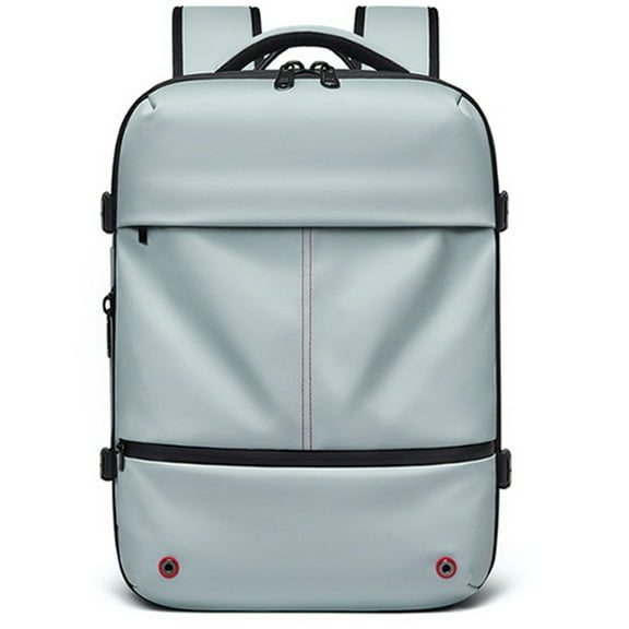 48L Expandable Backpack Vacuum Compression,16" Laptop Vacuum Travel Backpack ,Anti-Theft with USB Charge Port Daily Bag