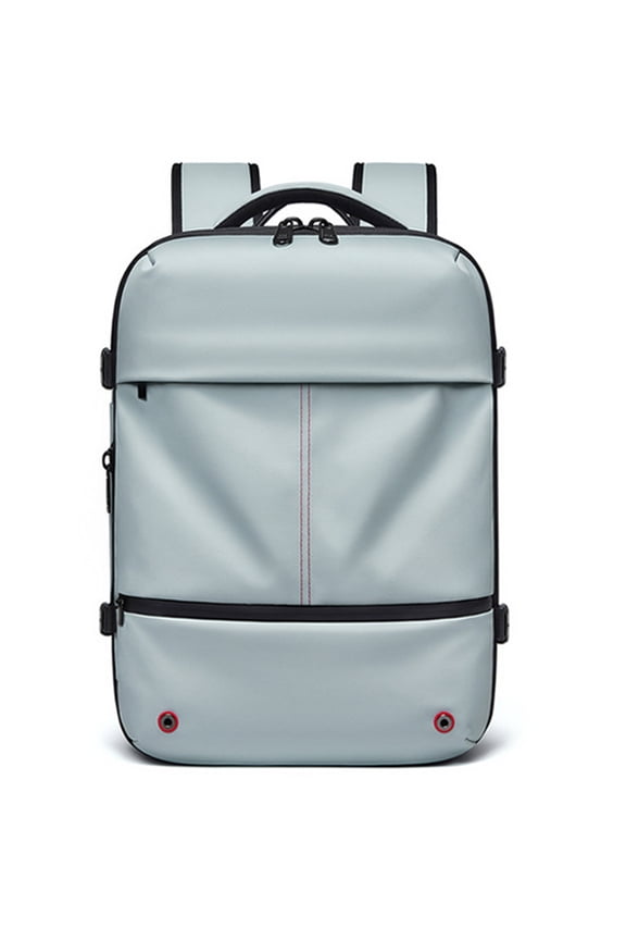 48L Expandable Backpack Vacuum Compression,16" Laptop Vacuum Travel Backpack ,Anti-Theft with USB Charge Port Daily Bag