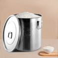 thumbnail image 1 of 48L Stainless Steel Airtight Canister for Kitchen, Food Storage Containers, Rice Cereal Grain Container, Storage Food Flour Sugar Milk Cookie, 1 of 23