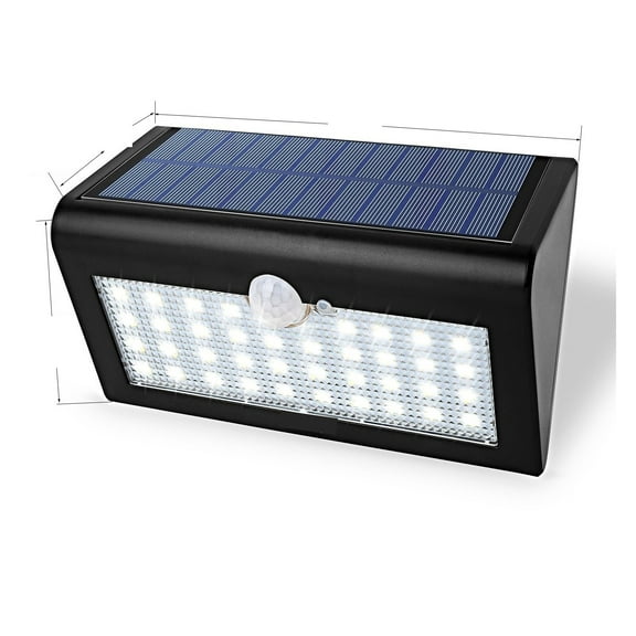 48LED Solar Street Lights Outdoor Waterproof Motion Sensor 4 Mode Lighting Solar Flood Light For Garden Security Yard Patio ,Easy to Install