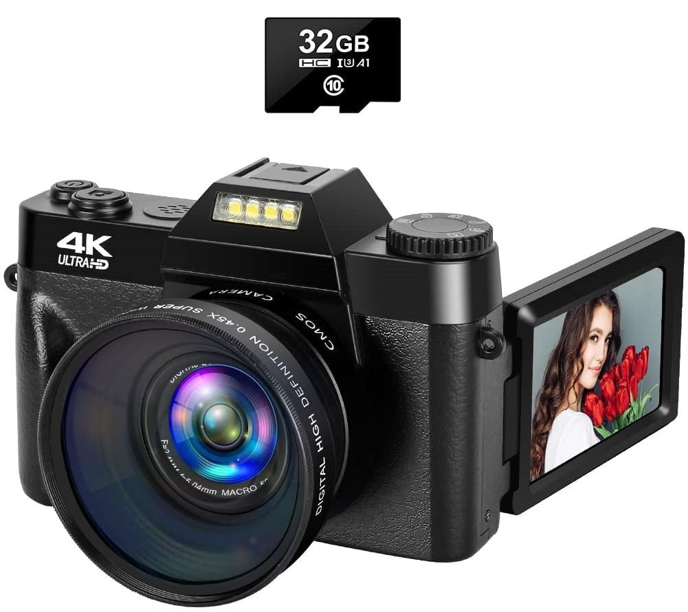Ultra HD Vlogging Camera with 48MP, 4K Video, 16X Kenya Ubuy