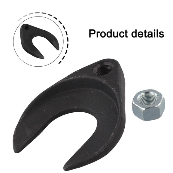 48Mm For CV Axle Removal Tool For Front Wheel Drive, U-Shaped Joint Puller Adapter With Nut, for Slide Hammer 5/8-18 Thread, Carbon Steel Auto Repair Extractor For Cars