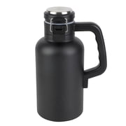 Ozark Trail 48oz Stainless Steel Insulated Growler, Leak-Proof Travel Bottle, Black