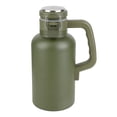 thumbnail image 1 of Ozark Trail 48oz Insulated Stainless Steel Growler, Forest Green Travel Bottle, 1 of 10