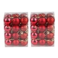 thumbnail image 1 of 48PC Christmas Balls Christmas Tree Ornaments Christmas Decorations Christmas Xmas Tree Ball Bauble Hanging Home Party Ornament Decor, 1 of 3