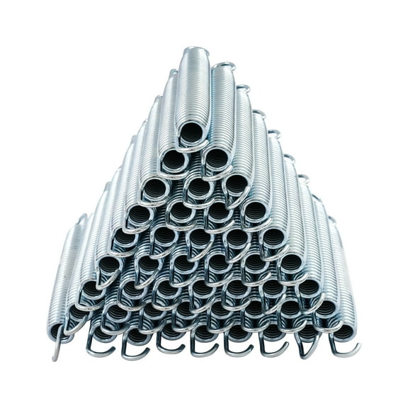 48PCS 16.5cm Steel Trampoline Springs with Spring Tool Trampoline Spring Trampoline Springs Replacement
