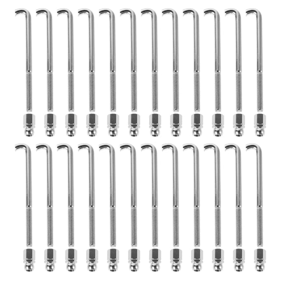 48PCS Banjo Hooks Banjo Tension Hooks Banjo Flat Hooks Banjo Bracket Hooks Banjo Round Hooks Banjo Hooks Adjustable Banjo Hook Banjo Parts