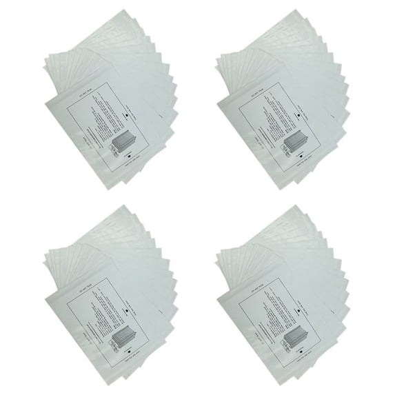 48PCS Paper Shredder Lubricant Sheets Shredder Lubricating Oil Portable Paper Type Lubricating Oil For