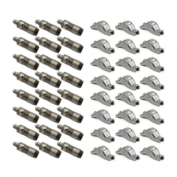 48PCS Valve Lifters Lash Adjusters & Rocker Arm For 05-14 Ford Mustang 4.6L 5.4L