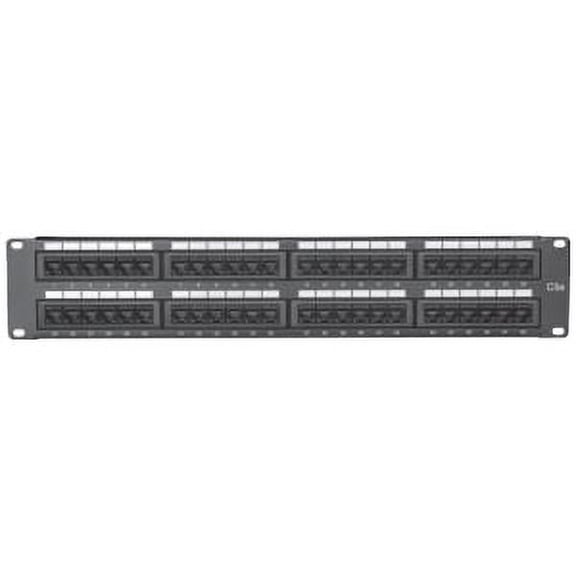 48PORT CAT5E PATCH PANEL COMPREHENSIVE CONNECTIVITY