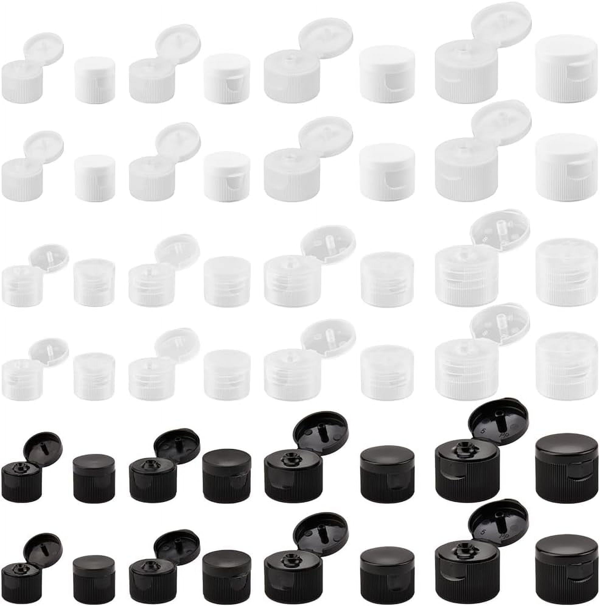 Flip Bottle Cap Flip-Top White Dispensing Cap - 28-400mm Neck, Pack Of 12 (Polypropylene) Flip Top Pour Spout