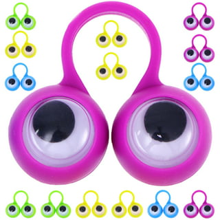 Large Giant Googly Eye Hair Clip - Pink or White New Colours!