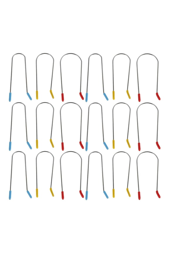 48Pcs Hot Curler Clips Replacement Hot Roller Clips Rollers Securing Pin for Home Salon