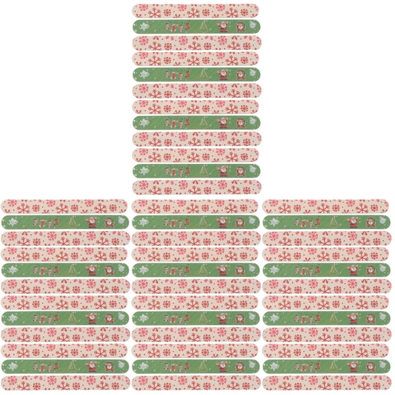 48Pcs Nail File Set Professional Nail Files Buffering Files Reusable Christmas Manicure Pedicure Polisher DIY Tools