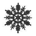 thumbnail image 1 of 48Pcs Snowflake Ornaments, Glitter Christmas Tree Decorations, Reusable Plastic Hanging Pendant Set For Holiday Home Party Winter Decor, 1 of 1