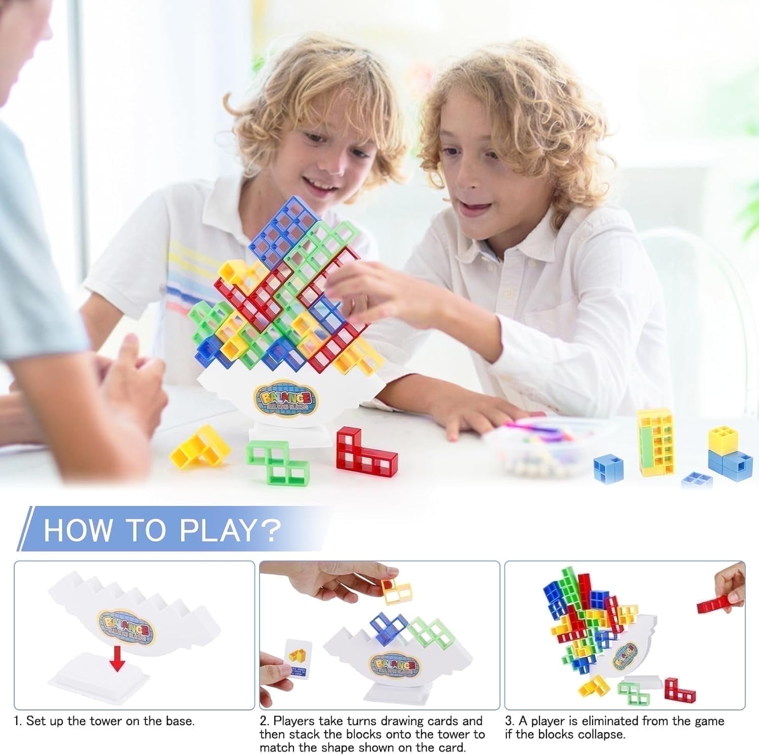 Building Blocks for Stacking Games DEWEL Adult