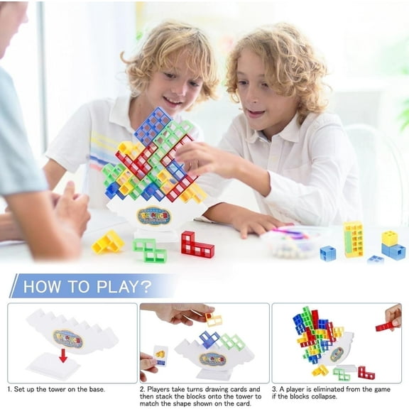Building Blocks for Stacking Games DEWEL Adult