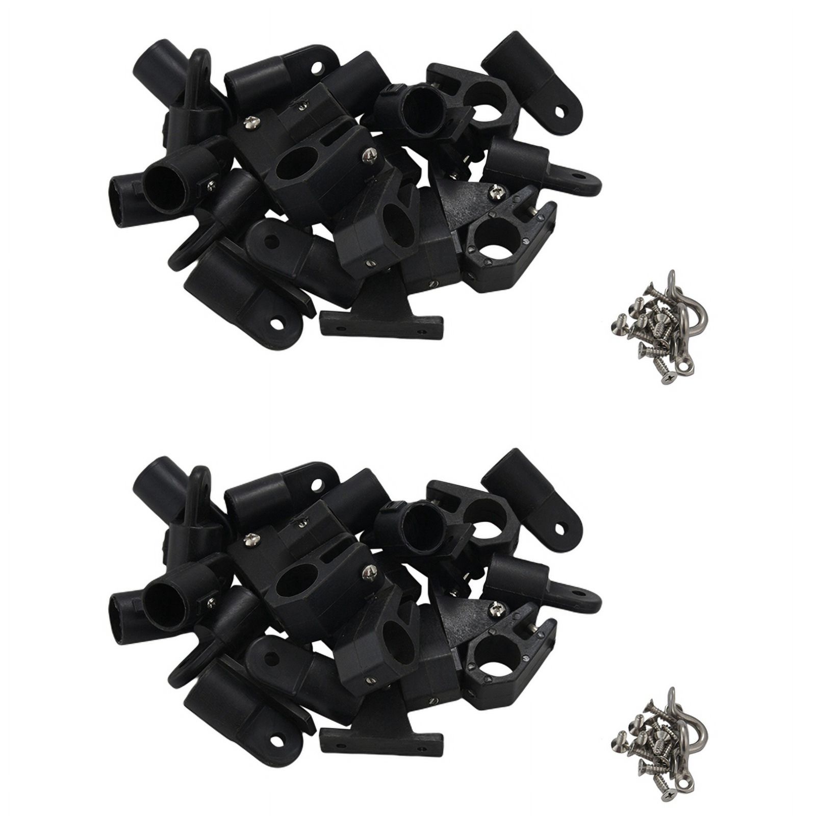 48Pcs Universal Nylon Marine Boat Canopy Cover Bimini Top Deck Hinge