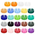 thumbnail image 1 of 48Pcs Wine Glass Charm, Silicone Drink Markers Wine Glass Markers Identifier Tags for Wine Glass 24 Colors, 1 of 6