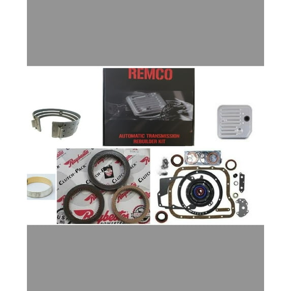 48RE(03-UP) TRANSMISSION REBUILT KIT WITH OVERHAULT KIT CLUTCHES FRONT BAND PUMP BUSHING AND FILTER