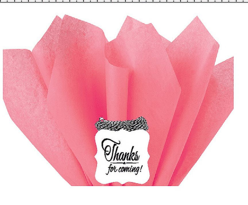 Pink Wrapping Paper - Trendy Gift Wrap for Female - Shells and